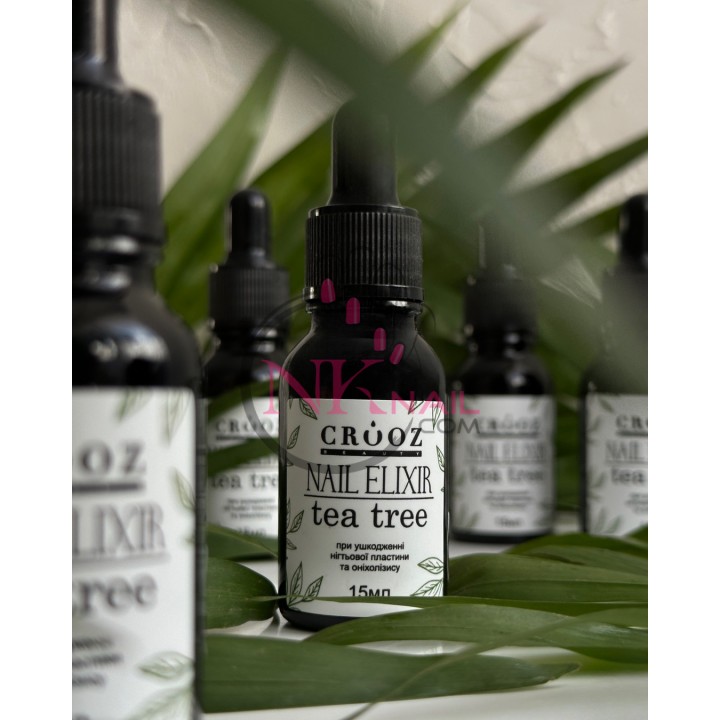 Засіб проти грибка нігтів Crooz Nail Elixir tea tree, 15 мл